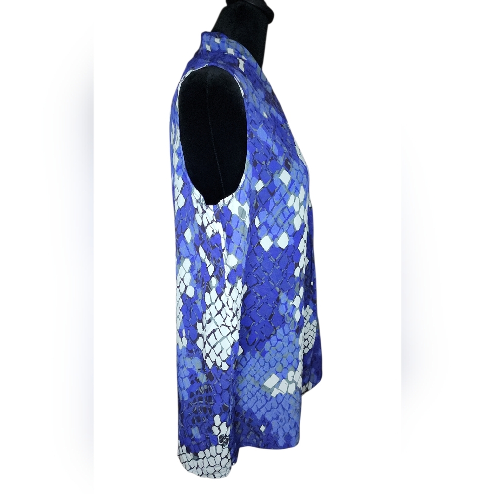 Tyler Boe Silk Sleeveless Blouse, Womens Medium - Picture 4 of 4
